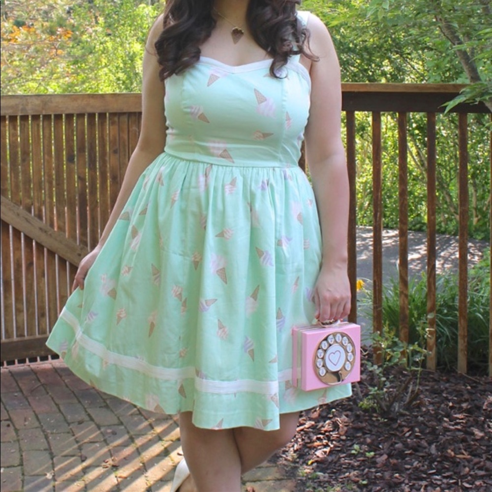 ModCloth Bae and Dot ice cream flavor fave dress!!